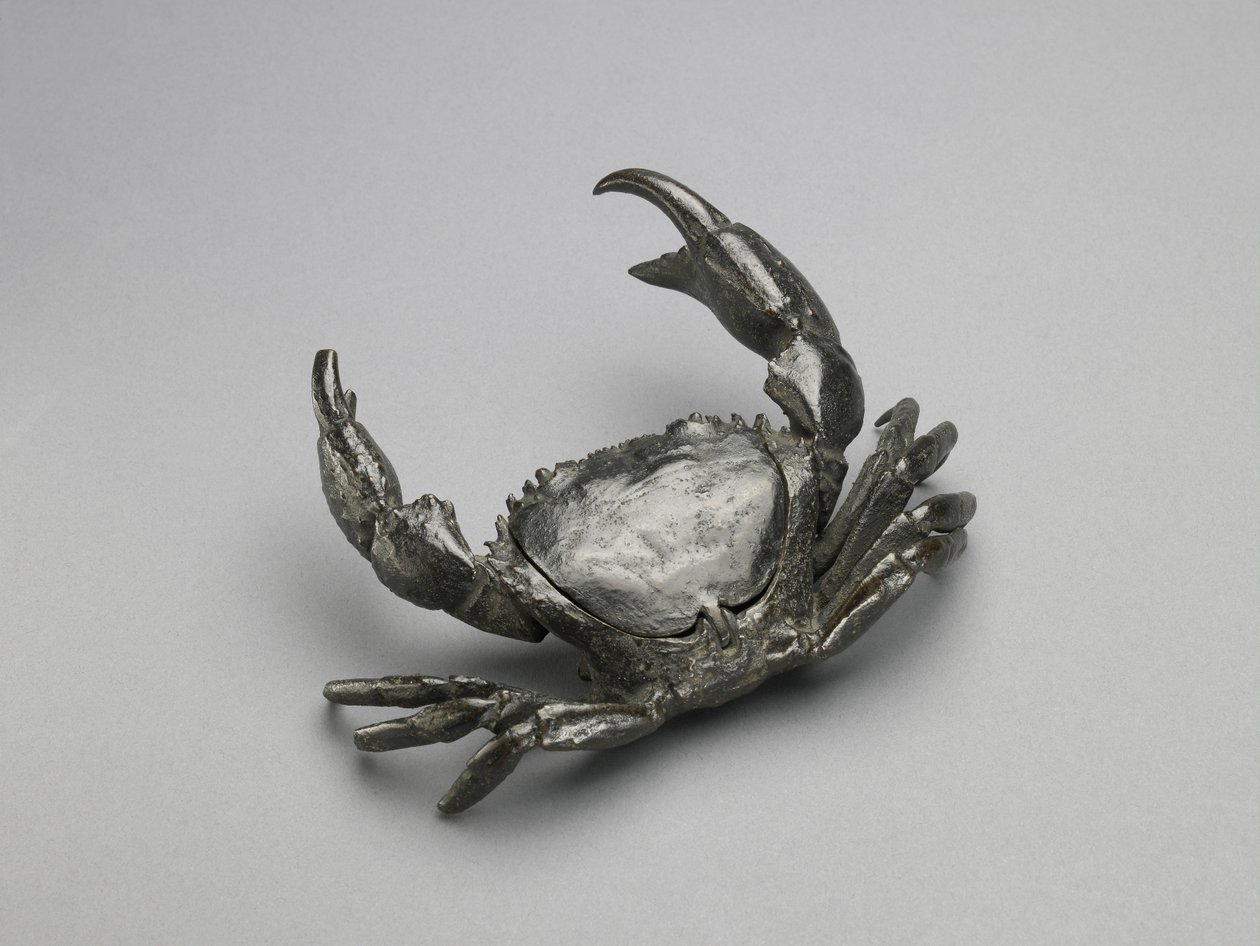 Yengeç şeklinde hokka, c. 1560 (bronz) by Italian School