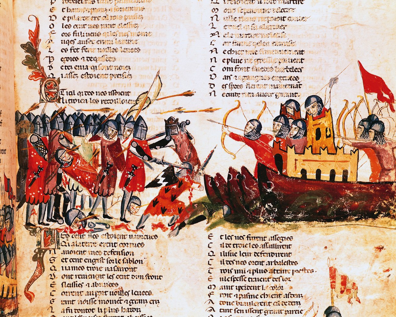 dövüşen şövalyeler by Italian School