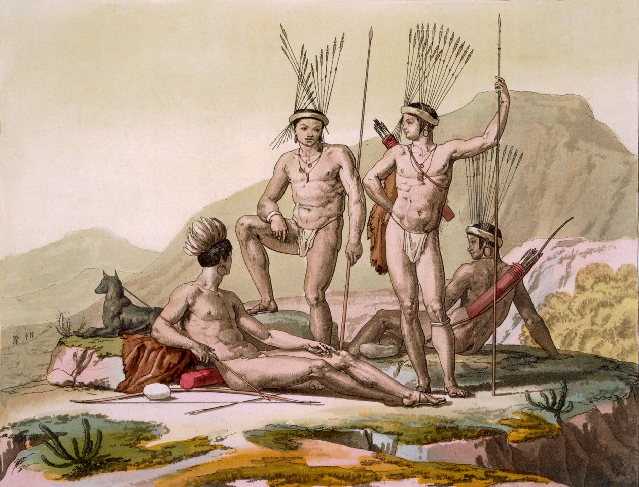 Korah Hottentots of the Cape, 1820