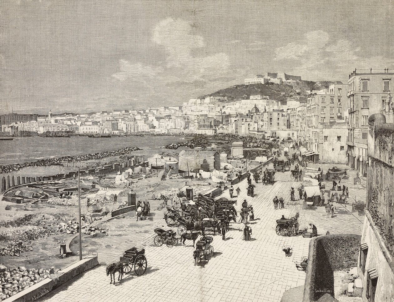 La Marinella, Napoli, İtalya, Sabattini