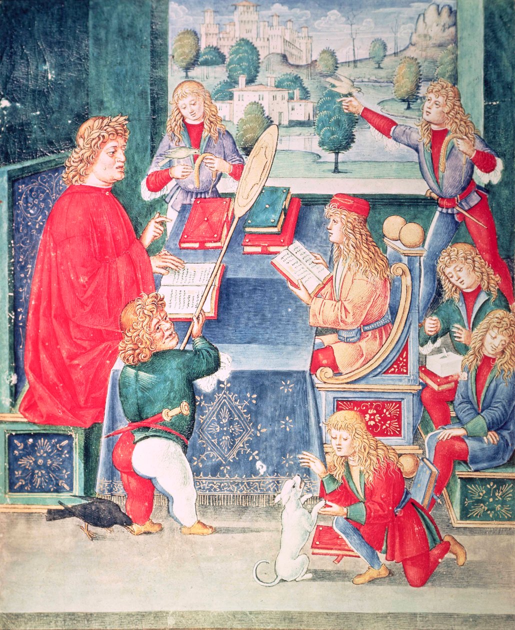 Ms 2167 f.13v Maximilian Sforza, 