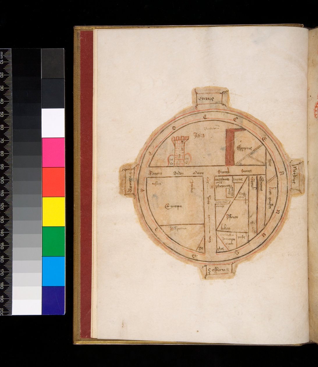 Ms 315. Horace, Ars Poetica ve Epistulae, f.1v. Kudüs
