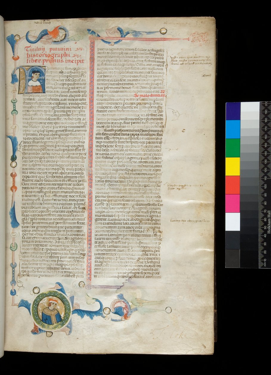Bayan 344. Livy, Şehrin Kuruluşundan by Italian School