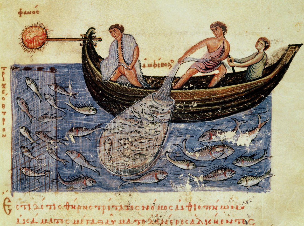 Ms Grec 479 Ağla Balık Tutma, Oppian