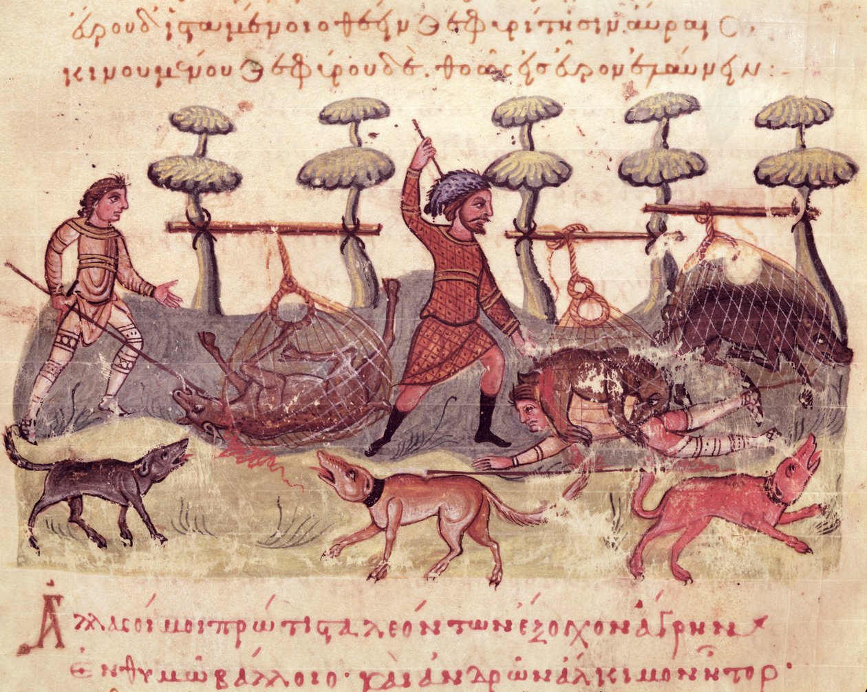 Ms Grec 479 Ağlarla Avcılık, Oppian