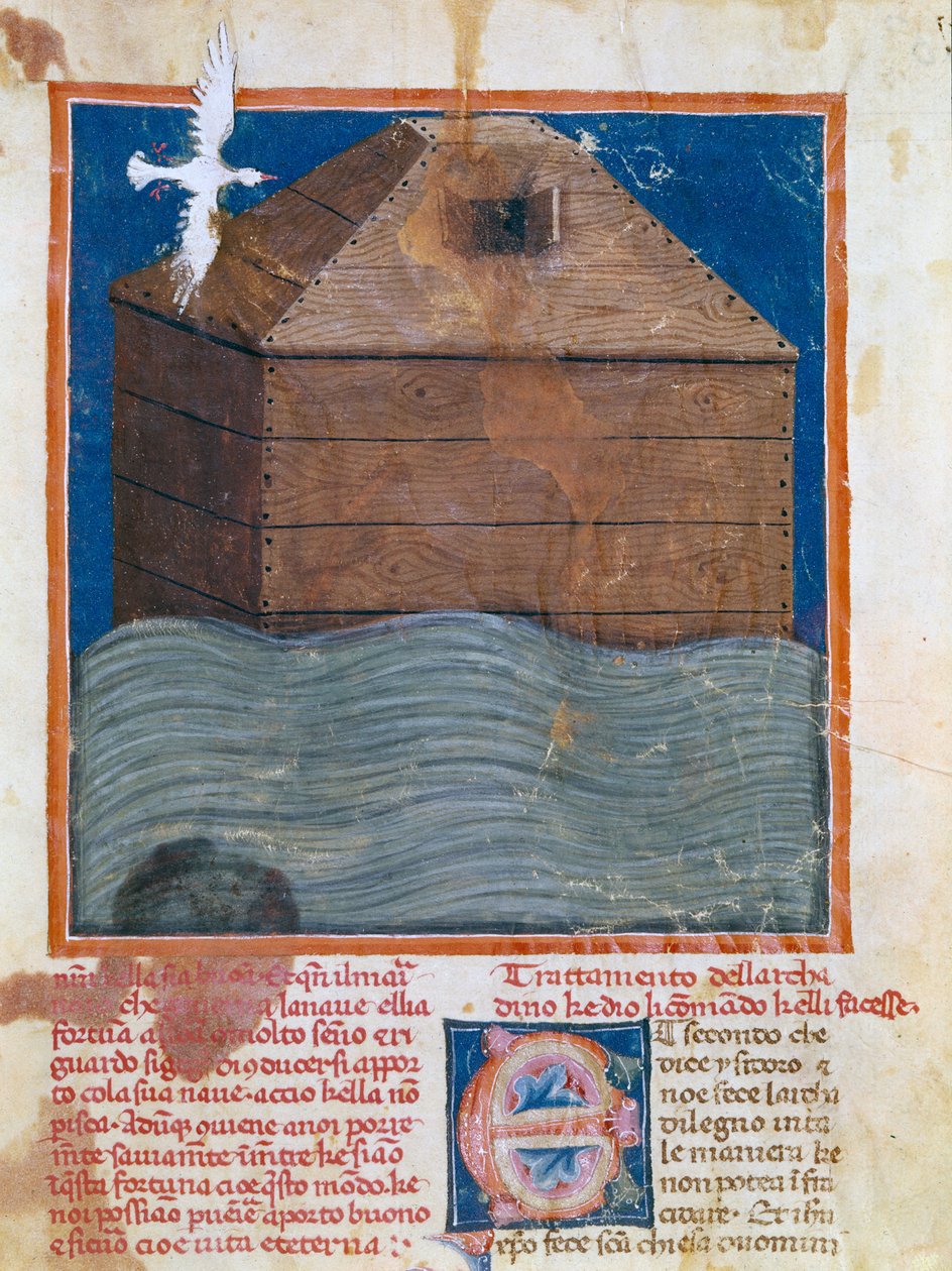 Hanım. II.VI.16, c 83a, Nuh'un Gemisi by Italian School
