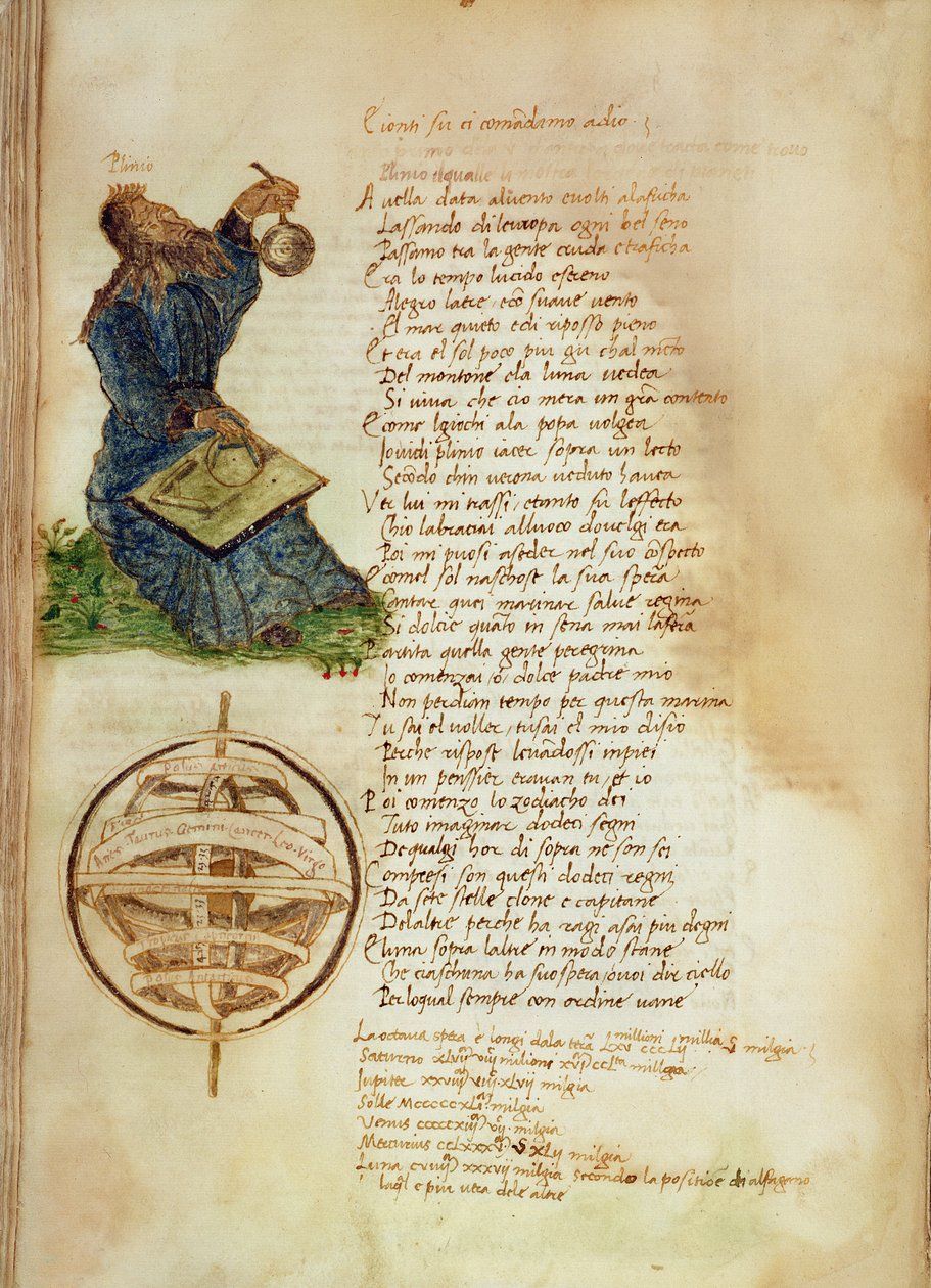 Ms Ital 483 S.4.7 f.155v Fazio degli Uberti