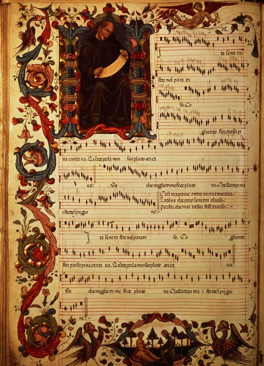Bayan Med. Dostum. Squarcialupi Codex