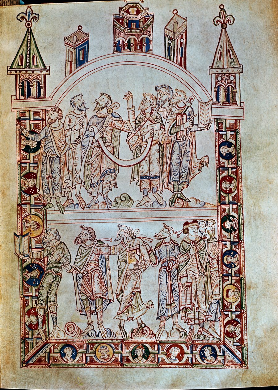 Ms. Plut.12.17 f.4r De Civitate Dei