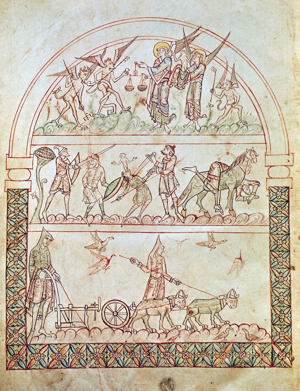 Bayan Plut. 12.17, c. 1b, Aziz Augustine tarafından yazılan The City of God