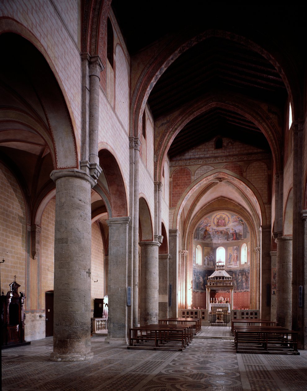 Katedral st Mary nef by Italian School