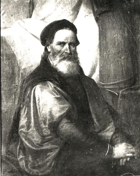 Nicolo Pisani (tuval üzerine yağlı boya) (s/b fotoğraf) by Italian School