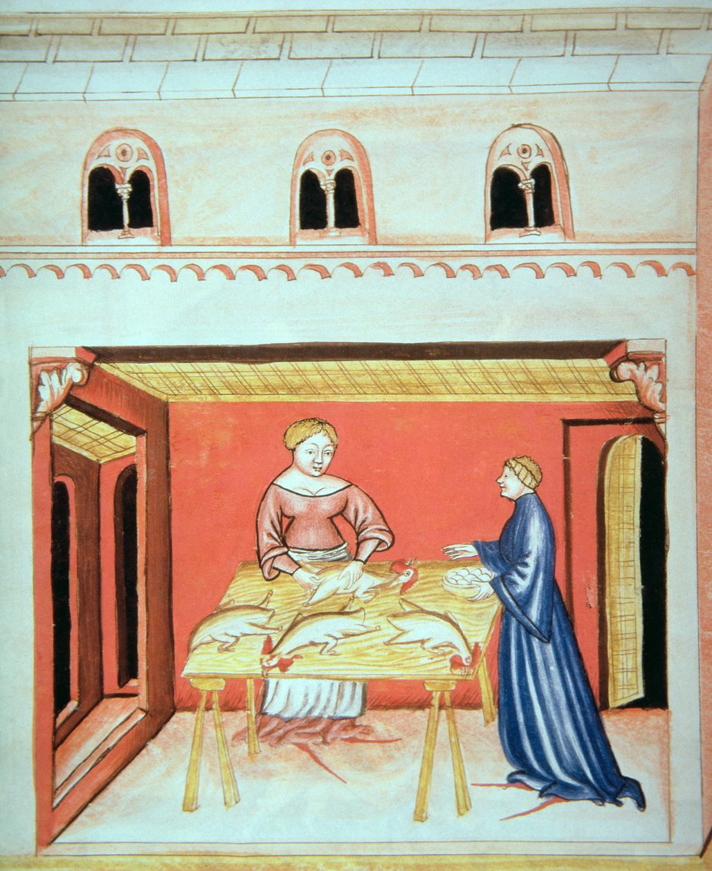 Nova 2644 fol.79v Kasaplar: Tacuinum Sanitatis