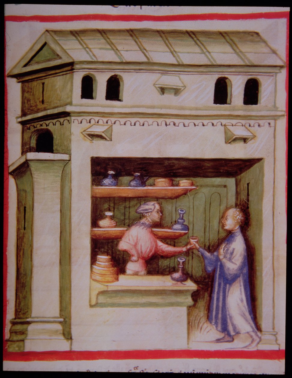 Nova 2644 fol.95r Sirke şurubu, Tacuinum Sanitatis