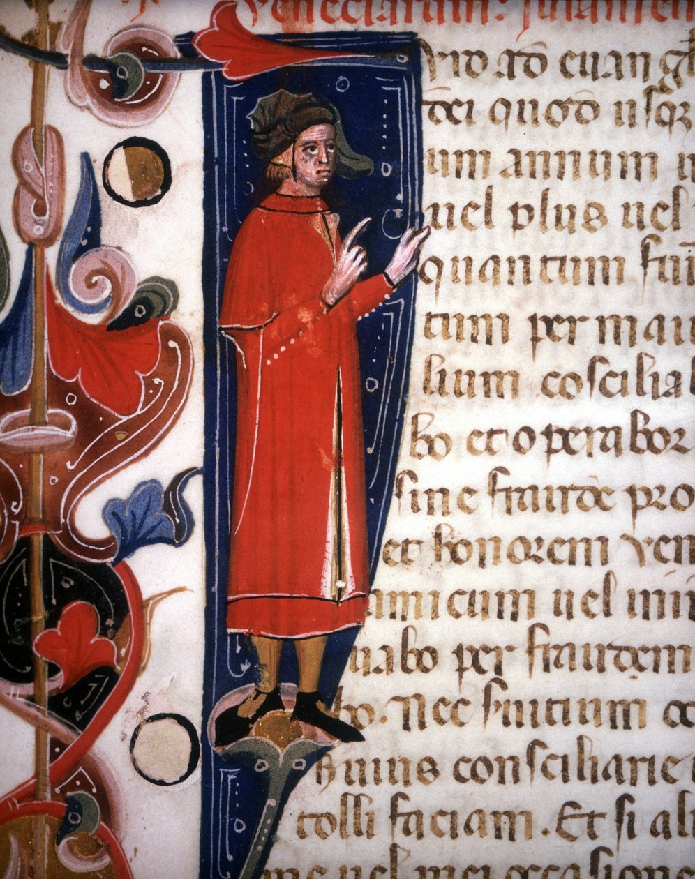 Venedik yetkilisi, el yazması 1344. Biblioteca Marciana. Venedik by Italian School