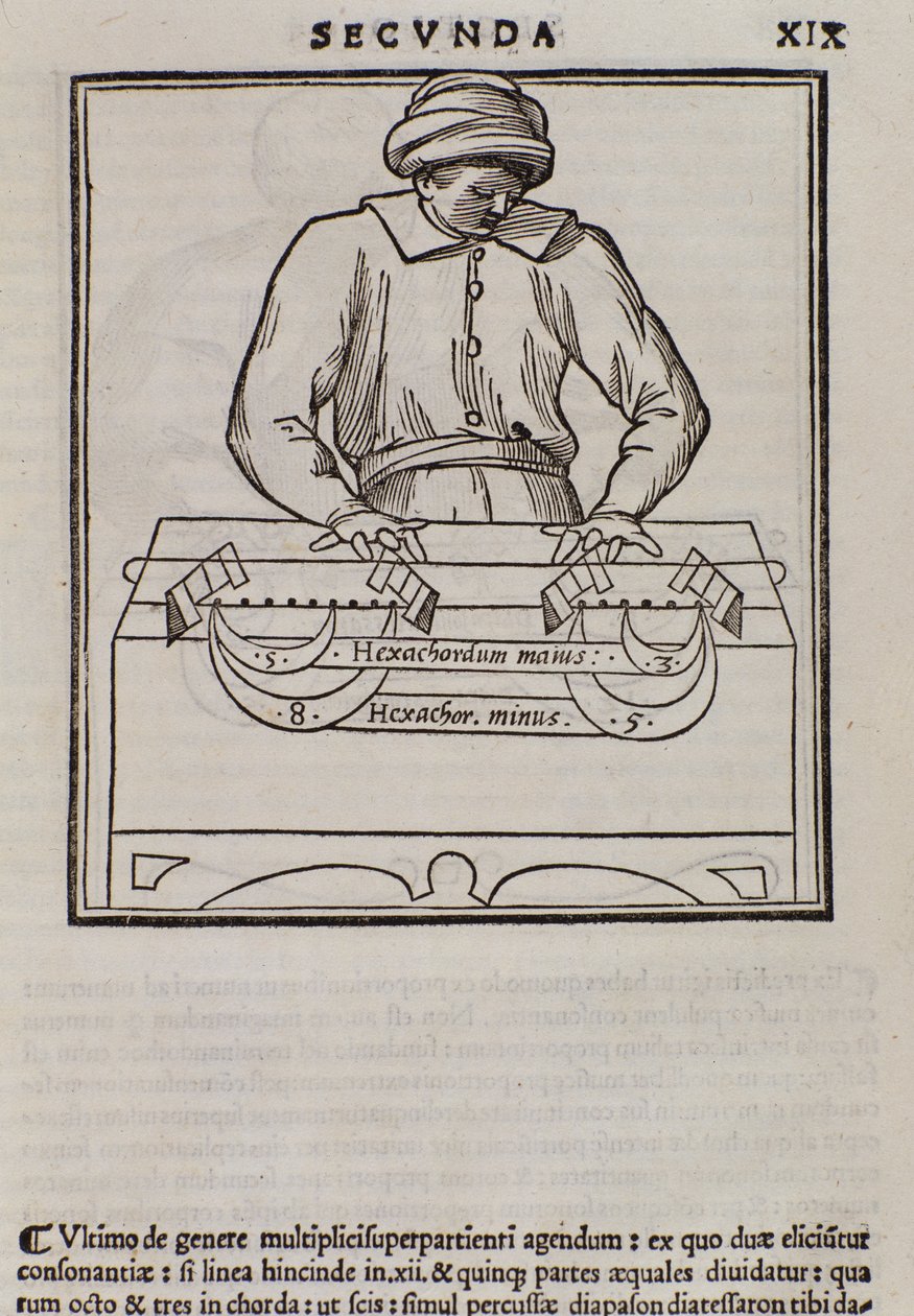 Lodovico Fogliani (1475?-1542) (veya Ludovico Foliani) müzik teorisyeni tarafından Musica theorica