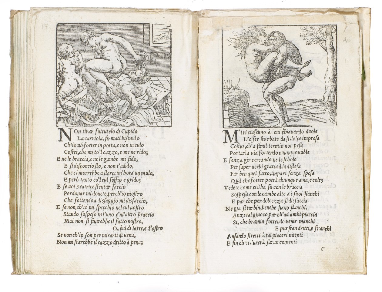 Giulio Romano tarafından resimlenen ve Marcantonio Raimondi tarafından oyulmuş Pietro Aretino