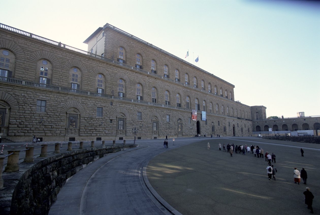 Palazzo Pitti, 1457 dolaylarında başladı by Italian School