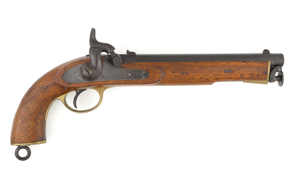 Model 1856 Vurmalı Tüfekli Tabanca by Italian School