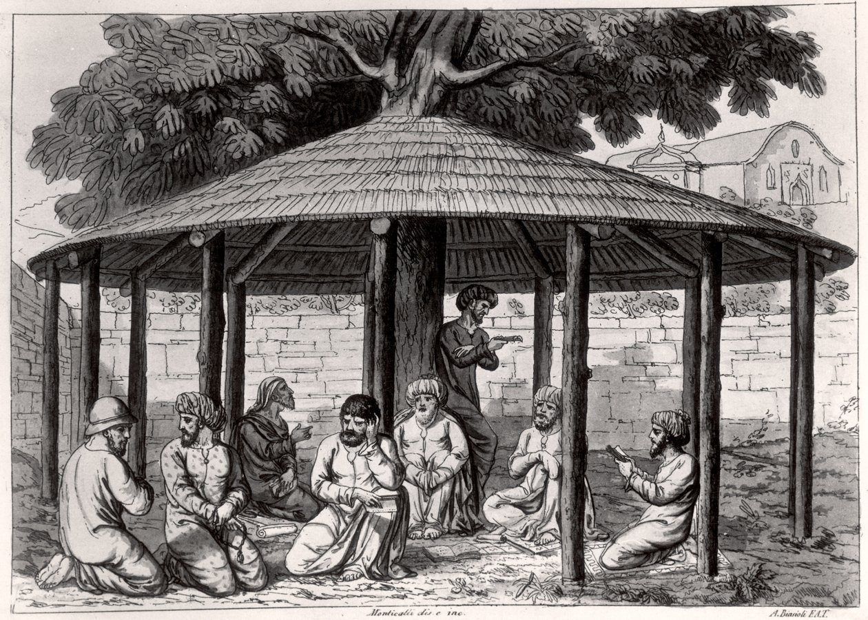 Pers Sufileri, 19. yüzyılın başlarında by Italian School