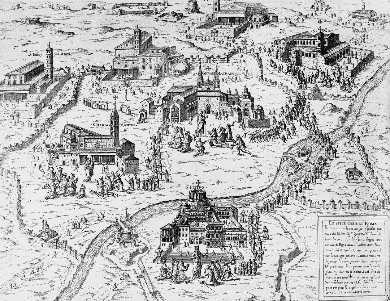 Kutsal 1575 Yılı sırasında Roma