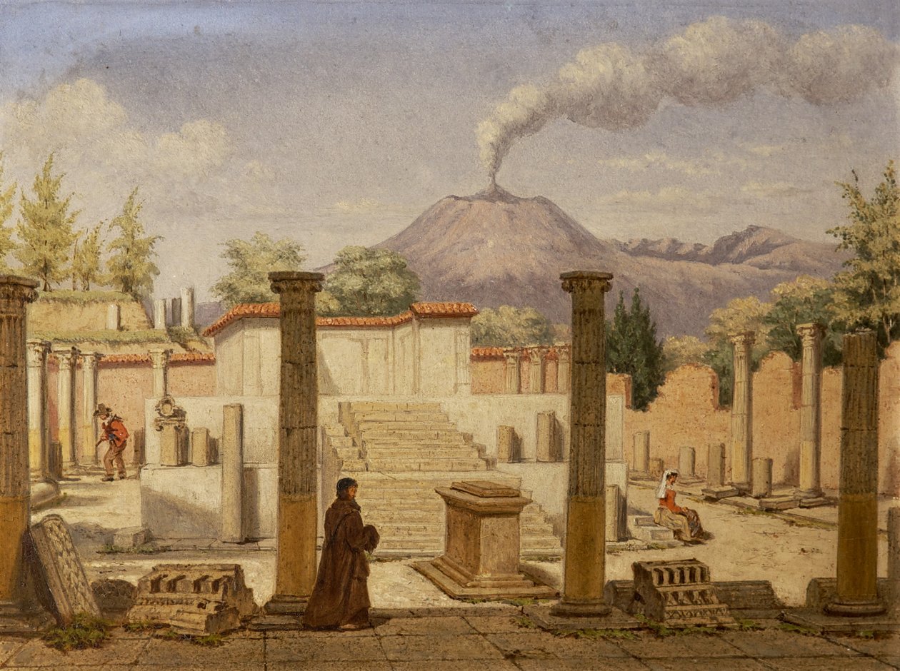 Pompei, c.1840 by Italian School