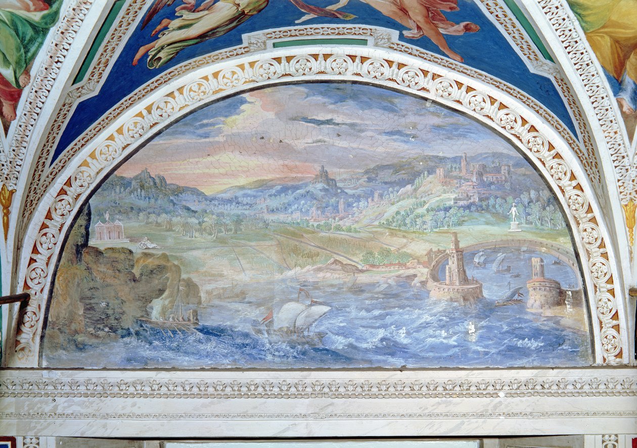 liman sahnesi by Italian School