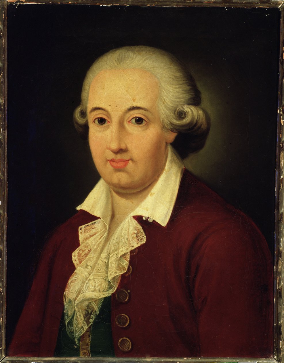 Domenico Cimarosa portresi (1749-1801) İtalyan bestesi by Italian School