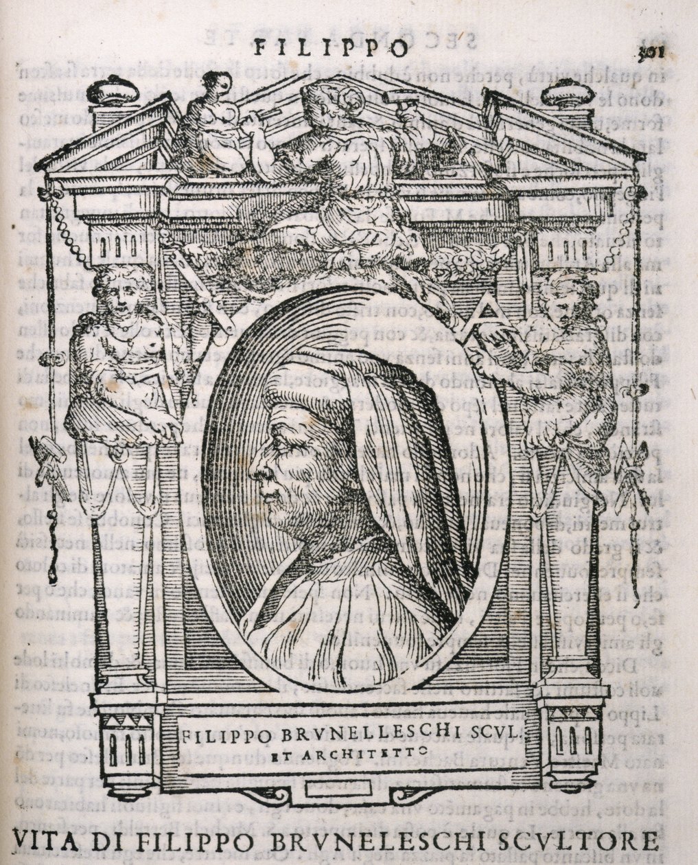 Sanatçıların Vasaris Hayatlarından Filippo Brunelleschi