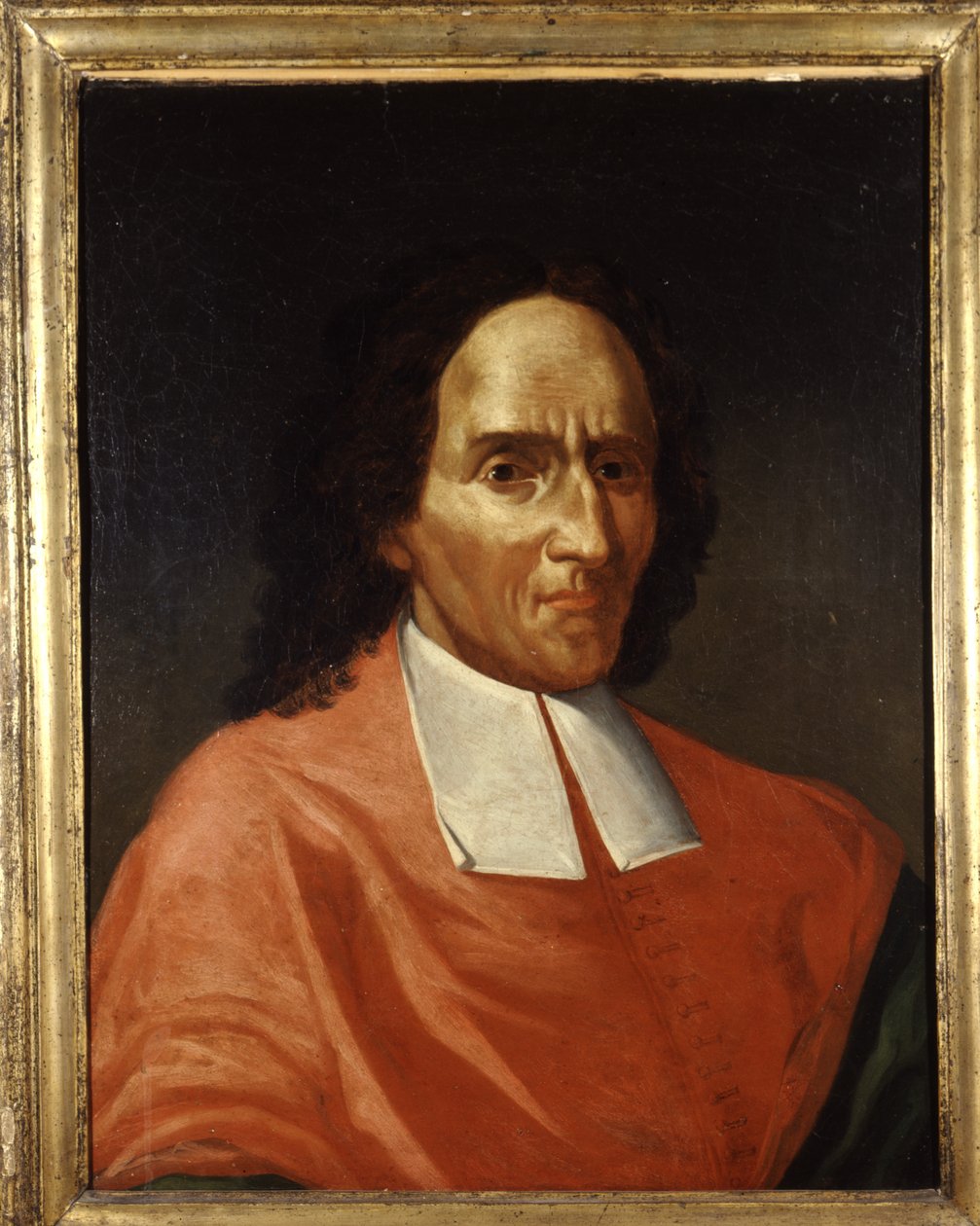 Giambattista Vico'nun (1668-1744) portresi, tarihçi, hukukçu ve filozof. Giovanni, Gian Battista, Jean Baptiste veya Jean-Baptiste olarak da adlandırılır. 17. yüzyıl resmi. Ulusal Roma Müzesi, Roma. by Italian School
