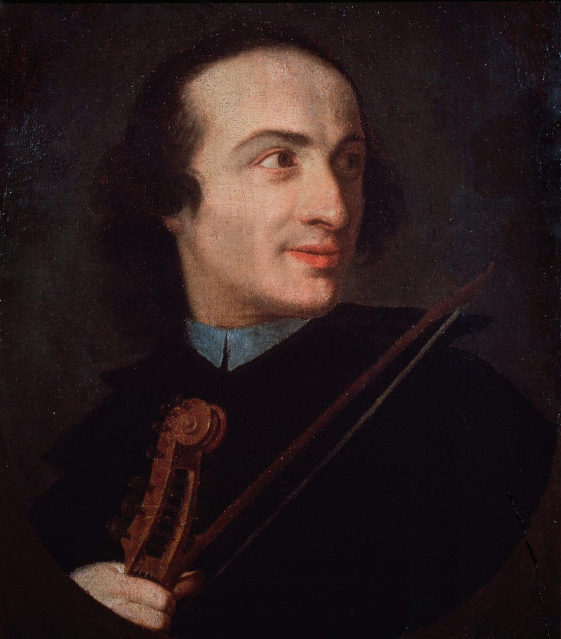 Giuseppe Tartini (1692-1770) İtalyan kemancı ve besteci portresi. by Italian School