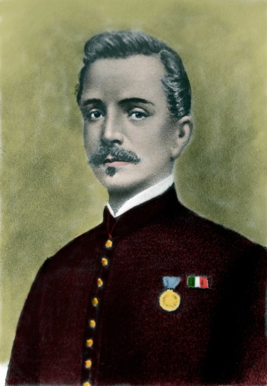 Ippolito NIEVO (1831-61) İtalyan yazar ve vatansever portresi. by Italian School
