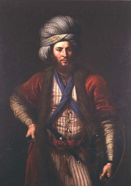 Macar Bir Savaşçının Portresi, Floransa Okulu, c.1650 by Italian School