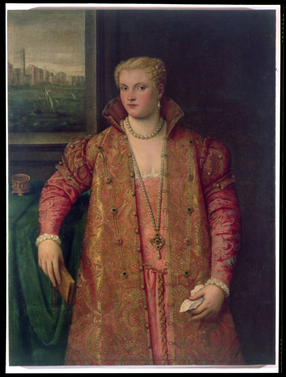 Bir Kadının Portresi, Venedik Okulu by Italian School