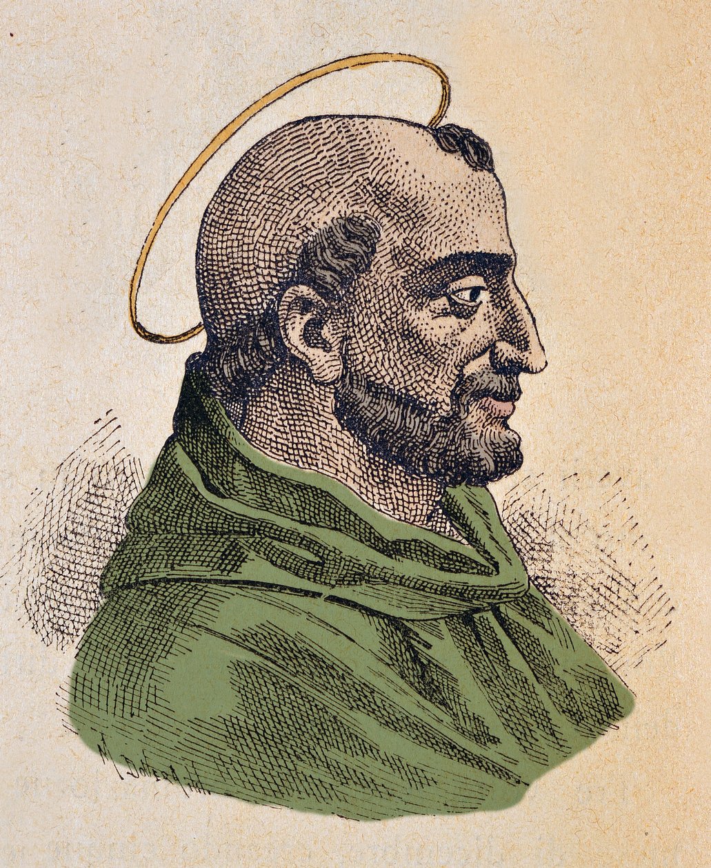 Papa Anicet'in Portresi (Anicetus veya Aniceto) (yaklaşık 155-166) by Italian School