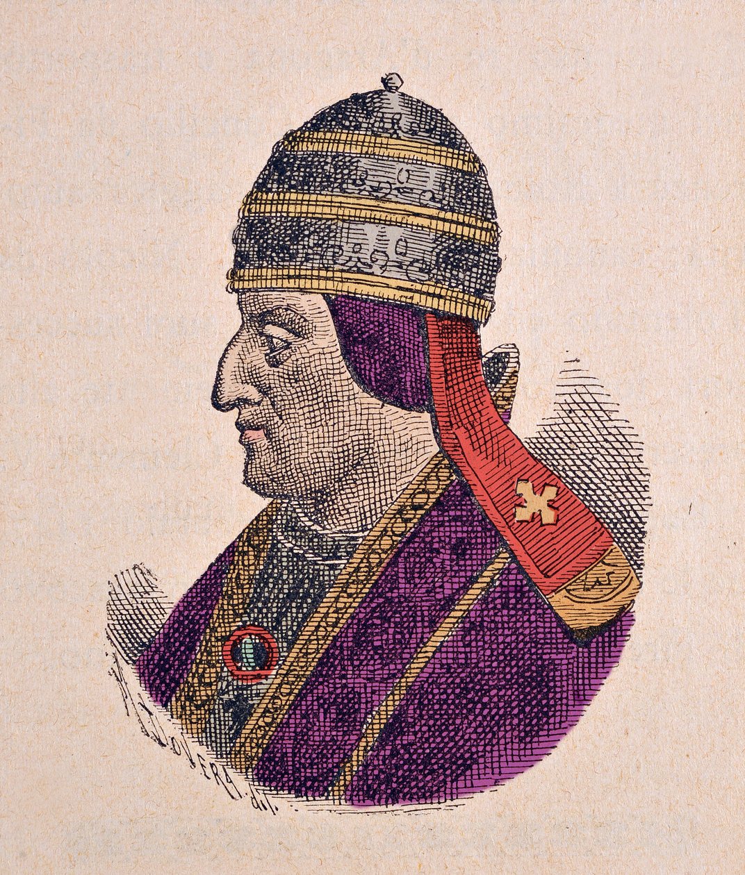 Papa IV. Eugene Portresi (Eugenio, Eugenius) (1431-1447) by Italian School