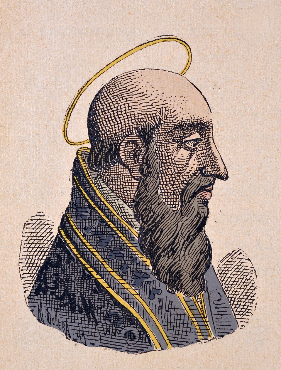 Papa Felix Ier'in Portresi (Felice I) (269-274) by Italian School