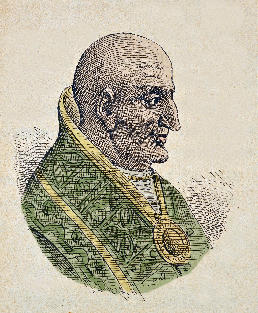 Papa VII. John'un Portresi (Giovanni veya Ioannes) (705-707) by Italian School