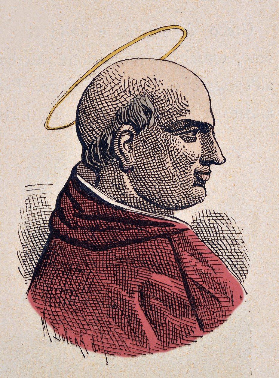 Papa Marcel Ier'in Portresi (Marcellus veya Marcello I) (308-309) by Italian School