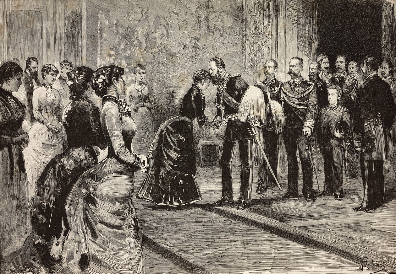 Kraliçe Margherita ve Umberto, Quirinale, Roma, İtalya