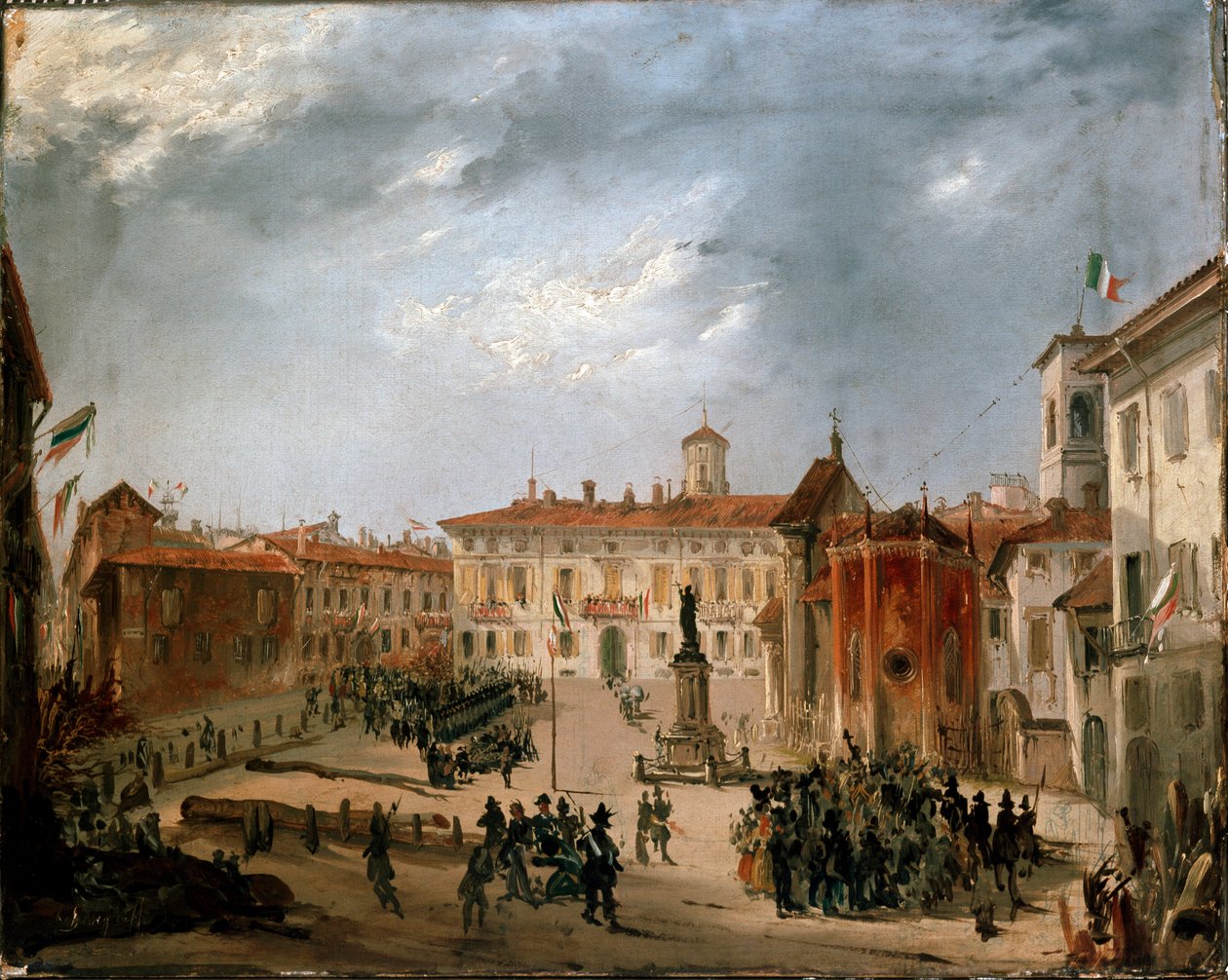 1848 Devrimleri, Milano
