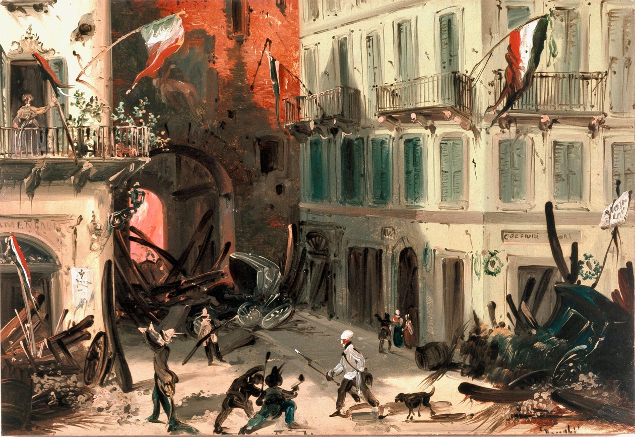 1848 Devrimleri, Milano