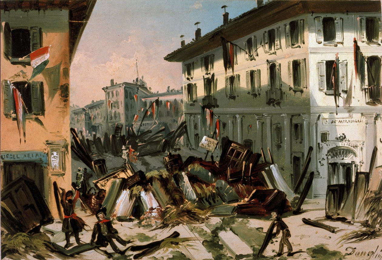 1848 Devrimleri, Milano