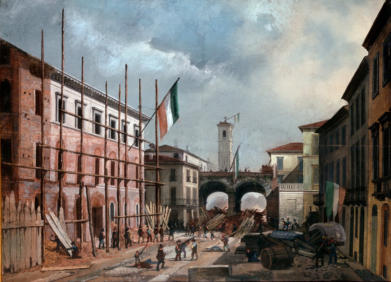 1848 Devrimleri, Milano