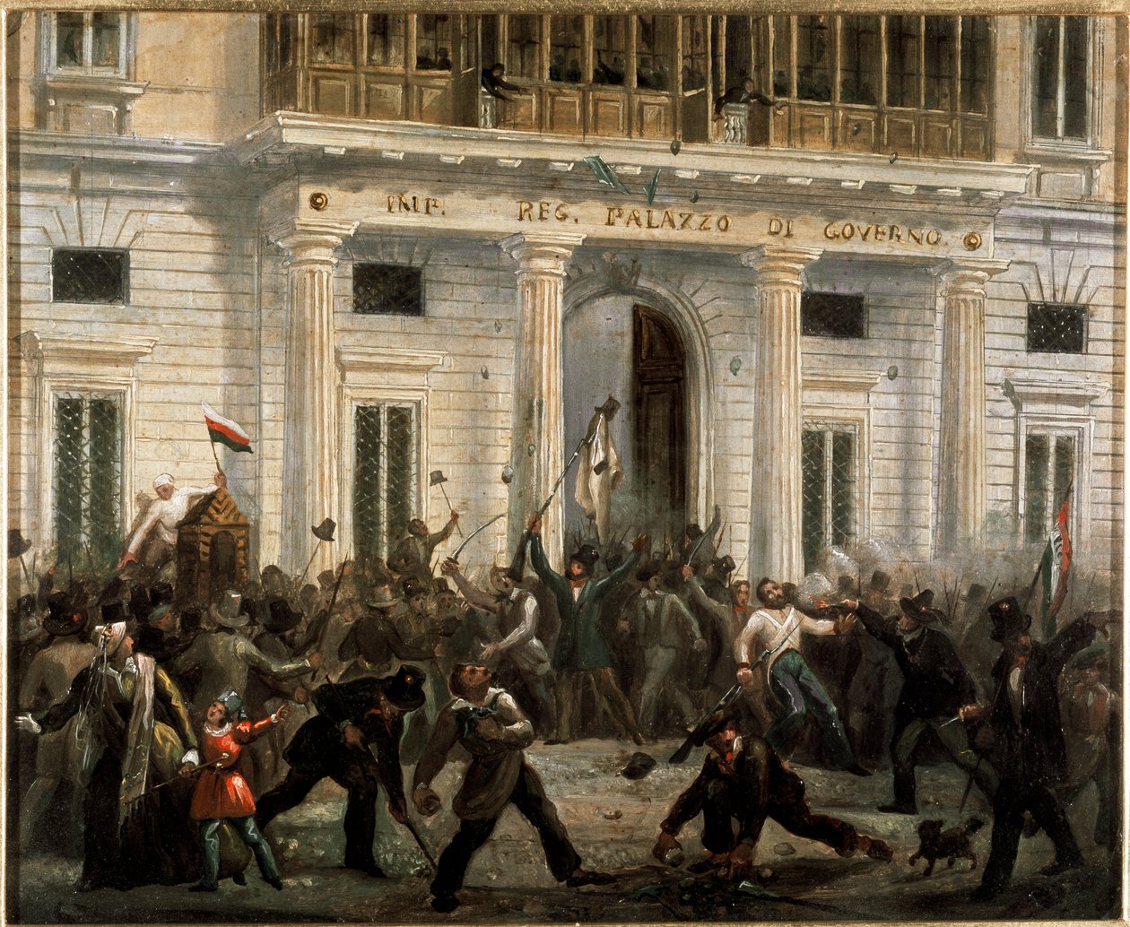 1848 Devrimleri, Milano