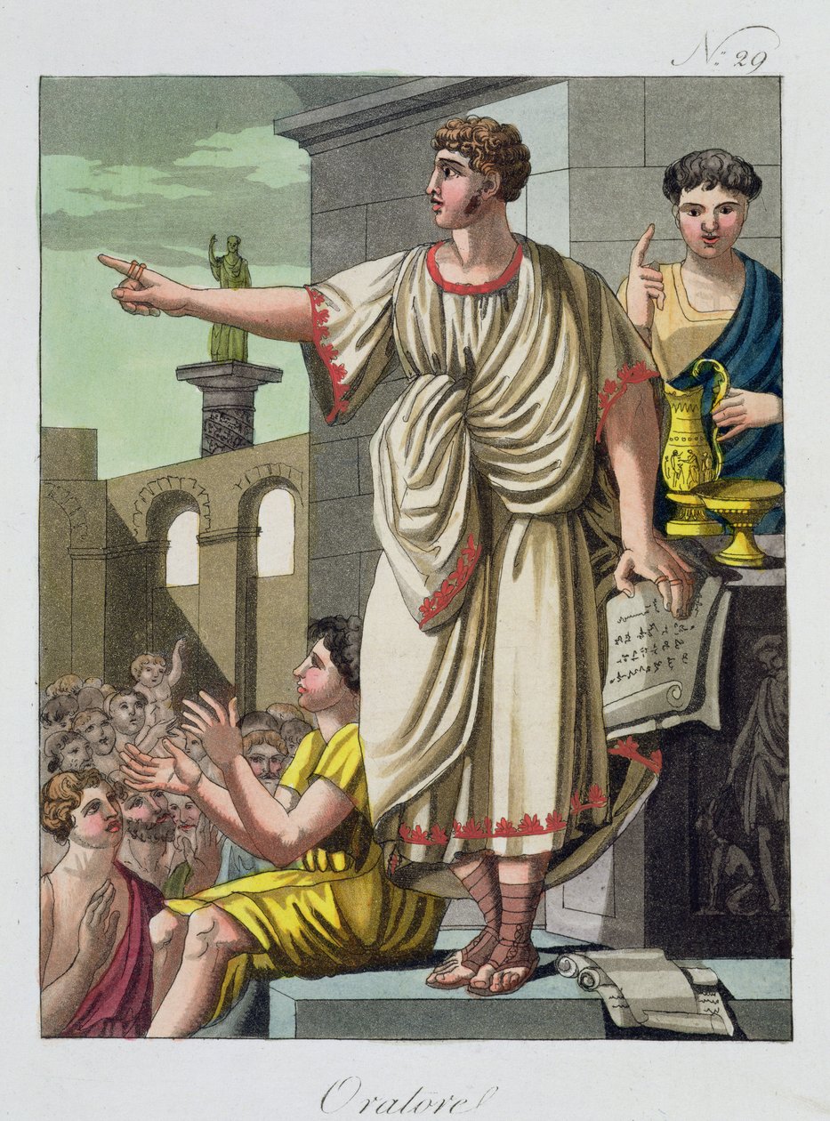 Romalı Hatip, LAntica Roma