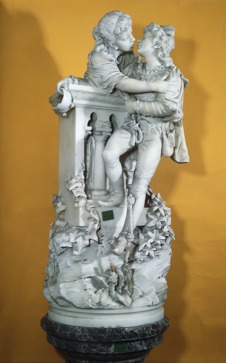 Romeo ve Juliet (mermer) by Italian School