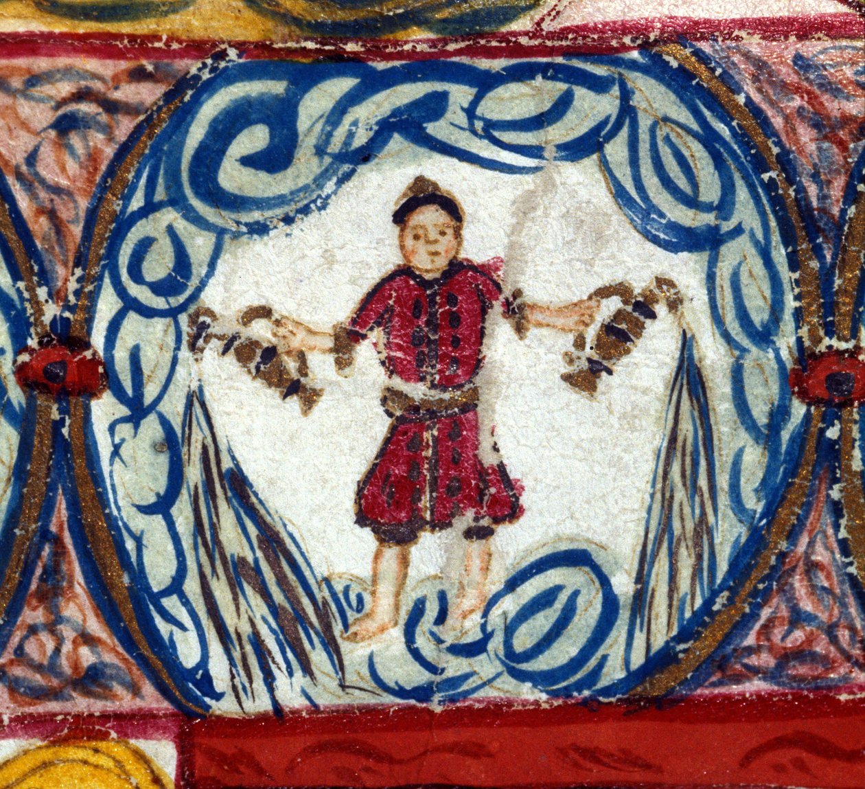 Kova Burcu. 15. yüzyılın ortalarından kalma İtalyan Burç. by Italian School