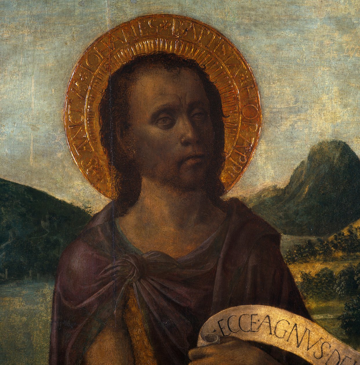 Vaftizci Yahya by Italian School