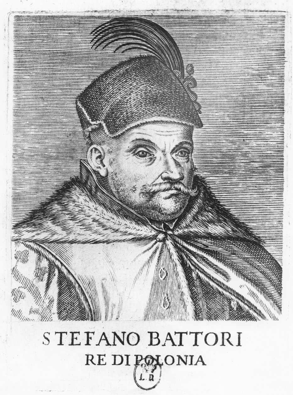 Stephen Bathory (gravür) by Italian School